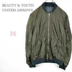 ビューティー&ユース ユナイテッドアローズ BEAUTY & YOUTH UNITED ARROWS MA-1 ブルゾン アウター ナイロンジャケット 人気定番アイテム
