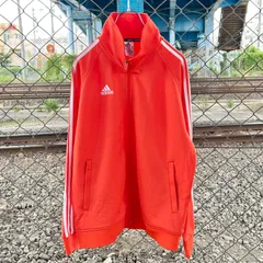 adidas アディダス トラックジャケット ジャージ スポーツウェア 古着 Lサイズ パフォーマンスロゴ