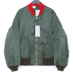 未使用 UNDERCOVER × FRAGMENT DESIGN リバーシブル MA-1 ジャケット サイズ4 カーキ UC2C9209-1