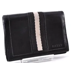 BALLY バリー Bi-fold Wallet 二つ折り財布 トレインスポッティング Men's メンズ  Black ブラック 黒 Beige ベージュのサムネイル