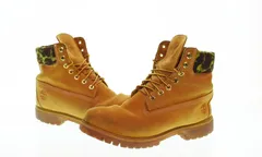 ティンバーランド Timberland 6 INCH PREM WP BT WHEAT CAMO 6インチ プレミアム ウォーター プルーフ ATMOS アトモス 別注 A156J メンズ靴 ブーツ ワーク ブラウン 26cm 103S-1437
