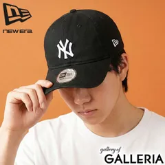 【正規取扱店】 NEW ERA キャップ ニューエラ おしゃれ ブランド 綿 可愛い ロゴ ML NY LA SOX B 帽子 Casual Classic MLB UNDER VISOR LOGO ヤンキースブラック