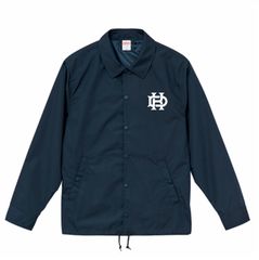 ジャルジャル ファを抜かないで コーチジャケット XL ネイビー - メルカリ