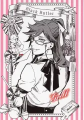 【中古】キャラカード グレル・サトクリフ キャラクターブロマイド 「黒執事 Black Label POP UP STORE 2018」 グッズ購入特典