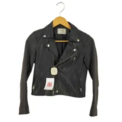 ステュディオス STUDIOUS SHEEPSKIN ダブルライダースジャケット レディース JPN：0 