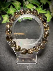 💎天然石 ✨🌈虹有✨️高品質  スモーキーアイリス （高発色）    ブレスレット   レディース＆メンズ     E793