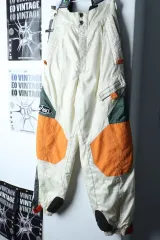 (L-XL) アシックス トレーニングウェア ズボン スキーウェア ボードウェア 90年代 - 23E0