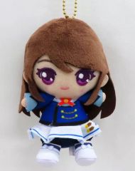 アイカツ 10周年 限定 おすわりボールチェーンマスコット 紫吹蘭