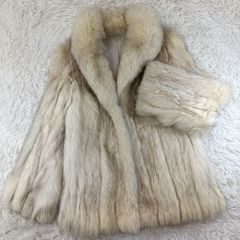 染めフォックス SAGAFOX ファーコート フォックスコート リアルファー