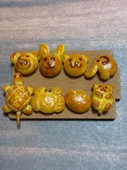 ミニチュアフード　動物パンセット