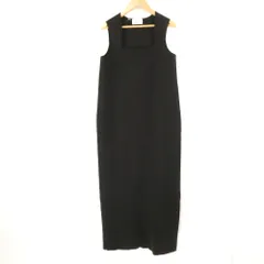 美品 1er Arrondissement プルミエ アロンディスモン B1052AKA408 ミラノリブタンクワンピース ワンピース 36 コットン 他 タンクトップ ロング丈 ニット レディース AM7983A21 