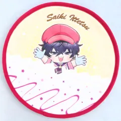 【中古】タオル・手ぬぐい 佐伯イッテツ ハンカチ 「バーチャルYouTuber にじさんじ Oriens×マリオンクレープ」