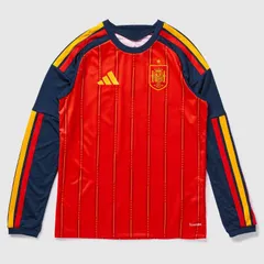 【送料無料・匿名配送】adidas アディダス スペイン代表 2026 ホーム ユニフォーム 長袖 赤 並行輸入 新品 正規品 2026W杯