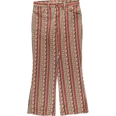 古着 ~70年代 総柄 ネイティブ柄 フレアパンツ メンズw33相当 ヴィンテージ/eaa569046