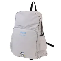 スヌーピー デイパック 超軽量たためるリュック GY ジャーニー ピーナッツ マリモクラフト バックパック リュックサック キャラクター グッズ 