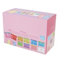 ケアベア ミニポーチ シークレットエンボスクリアポーチ 全10種 10個入セット CareBears ティーズファクトリー コレクション雑貨 まとめ買い キャラクター グッズ 