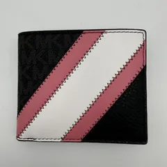 MICHAEL KORS（マイケルコース） クーパー 二つ折り財布 ブラック マルチカラー