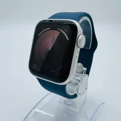 Apple Watch SE 第2世代 GPSモデル 40mm MRE13J/A シルバー ストームブルースポーツバンド S/M　動作確認済み