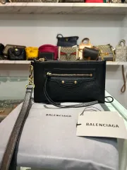 バレンシアガ NEO Classic XS ポーチ ブラック
