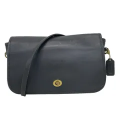 COACH(コーチ) ショルダーバッグ - 119 黒 斜めがけ/ターンロック レザー