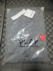 COMME des GARCONS コム・デ・ギャルソン PLAY カーディガン グレー 新品 L