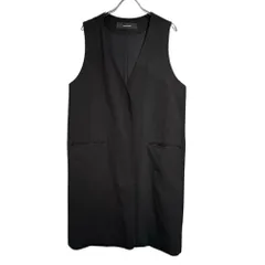 JOURNAL STANDARD (ジャーナルスタンダード)P/カナパロングベストブラックレディースFREE