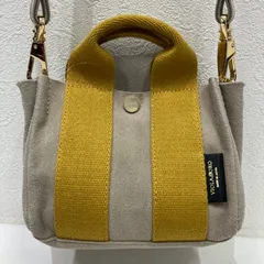 8975　VIOLA d'ORO　ヴィオラドーロ　ジーノ　GINO　2way　ショルダーバッグ　ハンドバッグ　ミニ　小さめ　マイクロサイズ　スエード調　ベージュ　マスタード　レディース　シンプル　きれいめ　カジュアル