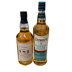 SG00001 新品未使用 巳乃霞　MINOKA Dewars 8年  ウイスキー 2点まとめ売り