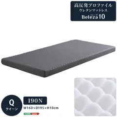 고탄력 프로파일 우레탄 매트리스 H10cm 퀸 [벨레자10]