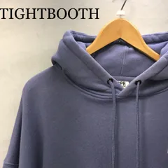 【古着】【Used】 TIGHTBOOTH PRODUCTION TIGHTBOOTH KILLER-BONG刺繍　パーカー パーカー ＸＬ パープル 【素材】本体：綿　100％　リブ：綿　95％　ポリウレタン　5％ メンズ ファッション