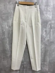 ZARA ザラ ハイウエスト テーパード パンツ sizeXS/オフホワイト ■◇ レディース
