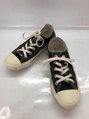 CONVERSE コンバース オールスター シャークソール 1sd061 ローカット スニーカー size23.0/黒 ■■ レディース