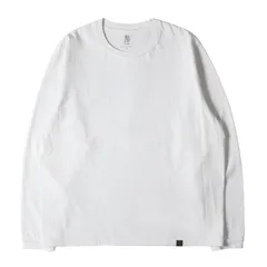 BATONER バトナー Tシャツ ホワイト 白 サイズ:3 | プレーン ロングスリーブ Tシャツ | 日本製 | トップス カットソー 長袖【メンズ】【中古】のサムネイル