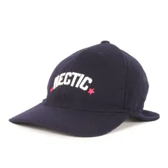 HECTIC ヘクティク キャップ ネイビー 紺 サイズ:L | 00s 耳当て付き アーチロゴ ウール 6パネルキャップ | 00年代 アーカイブ | ブランド 帽子【メンズ】【中古】のサムネイル
