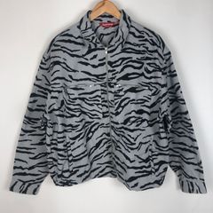 supreme moleskin work jacket ゼブラ柄 25ss - メルカリ