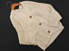 Rope Picnic ロペピクニック ケーブル編み ニット カーディガン size38/アイボリー ◇■ レディース