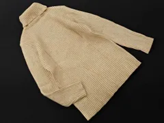 SELECT MOCA セレクトモカ リブ タートルネック ニット セーター sizeF/ベージュ ◇■ レディース