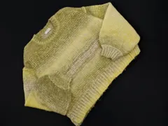 LOWRYS FARM ローリーズファーム ワイド幅 ニット セーター sizeM/黄 ◇■ レディース