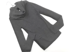 ZARA ザラ ウール混 オフショルダー ニット セーター sizeS/チャコール ◇■ レディース