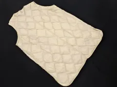 UNIQLO ユニクロ 大きいサイズ ウルトラライト ダウンベスト size3XL/アイボリー ◇■ レディース