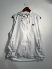 アディダス ナイロン ベスト ジップアップ A669