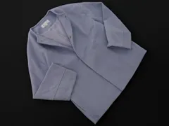 Rope Picnic ロペピクニック ノーカラー コート size38/水色 ◇■ レディース