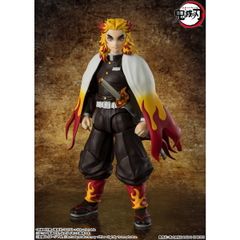 SHFiguarts(피규아트) 연옥 안주로(렌고쿠 쿄쥬로) 귀멸의 칼날 완성품 가동 피규어 반다이 스피릿츠