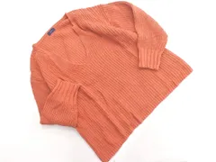 SHIPS シップス Vネック ニット セーター sizeONE/オレンジ ◇■ レディース