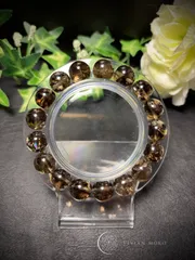 💎天然石 ✨大玉🌈虹有✨️高品質  スモーキーアイリス （高発色）    ブレスレット   レディース＆メンズ     E797