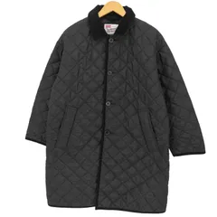 トラディショナルウェザーウェア Traditional Weatherwear 襟コーデュロイ ロングキルティングジャケット コート メンズ  36