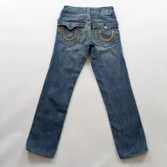 トゥルーレリジョン デニムパンツ サイズ28 ヴィンテージウォッシュ レディース A9085