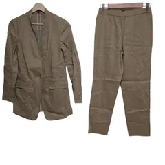 theory(セオリー) レディースパンツスーツ レディース ブラウン ウエストゴム