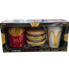 186000 現状品 マクドナルド×エヴァンゲリオン　バリューセット　フィギア