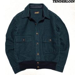 希少 美品 TENDERLOIN ウール ブラウン ビーチ クロス ジャケット